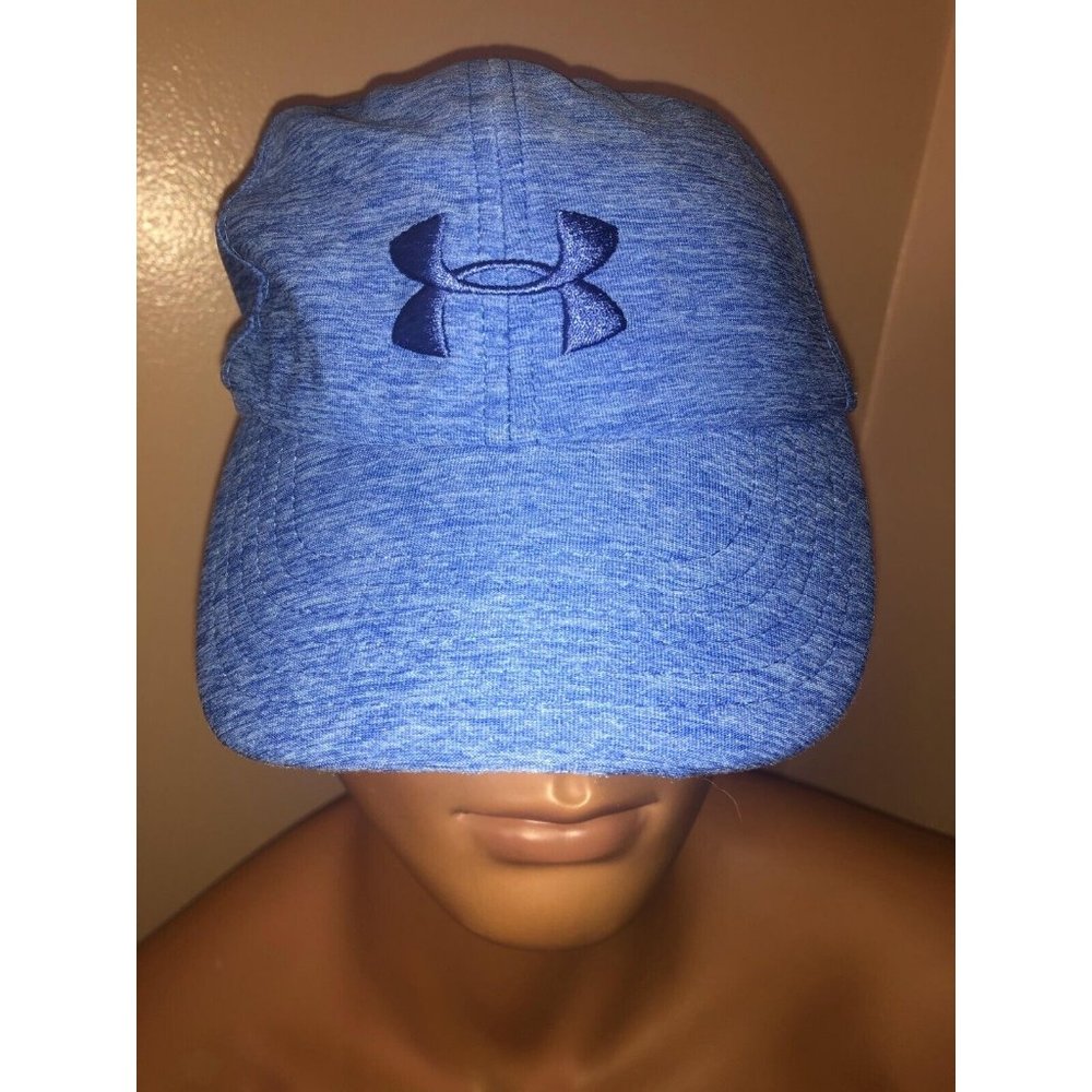 Unisex Under Armour Hat Blue Adjustable Strap Back Baseball Cap OSFA Running